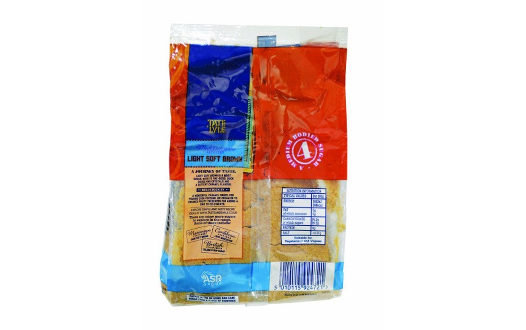 Tate & Lyle Light Soft Brown Cane Sugar    Pack  325 grams